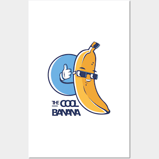 The Cool Banana Thumbs Up Posters and Art